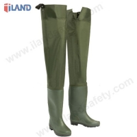 Good Quality Nylon PVC Coating Hip Waterproof Fishing Wader