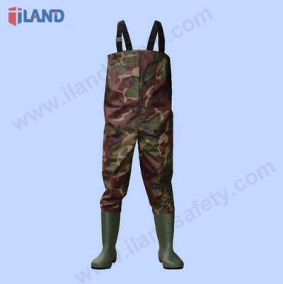 Camo Nylon Chest Wader