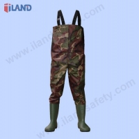 Camo Nylon Chest Wader