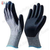 Cut Resistant Gloves, Nitrile Coated