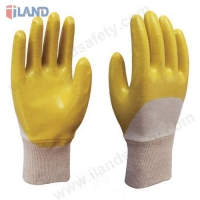 Nitrile Coated Gloves, Open Back, Jersey Liner