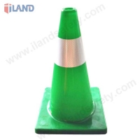 PVC Traffic Cone, Green