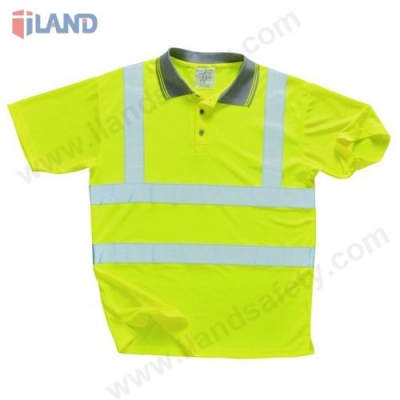High Visibility POLO, Short Shirt