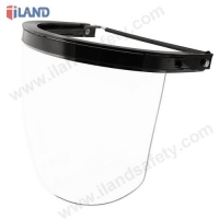 Faceshield with PC/aluminum alloy bracket