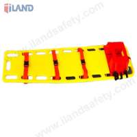 Emergency Ambulance Stretcher with Head Immobilizer