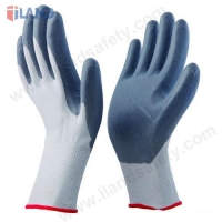 Nitrile Coated Gloves, 13 Guage Nylon Liner, Foamed