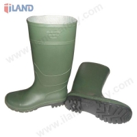 PVC Work Boots, Green