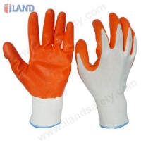 Nitrile Coated Gloves, 13 Guage Nylon Liner