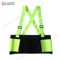 Back Support with Suspender, Fluorescent Green