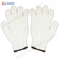 Knit Gloves, White