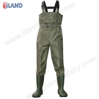 Nylon Chest Wader with Chest Pocket and Waist belt