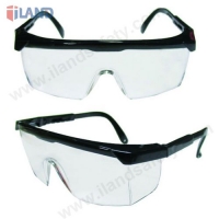 Safety Glasses, Half Frame, Wraparound